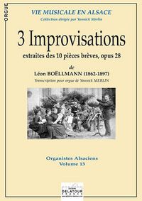 3 IMPROVISATIONS POUR ORGUE