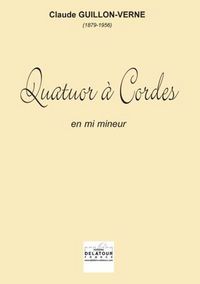 QUATUOR A CORDES EN MI MINEUR