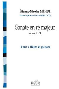 SONATE EN RE MAJEUR OPUS 1 N01 (VERSION 2 FLUTES ET GUITARE)