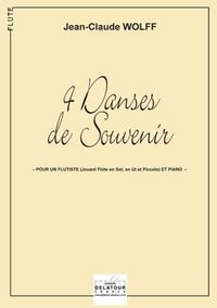 QUATRE DANSES DE SOUVENIR POUR FLUTE ET PIANO