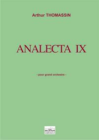 ANALECTA IX (SCORE)