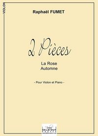 2 PIECES POUR VIOLON ET PIANO