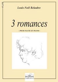 3 ROMANCES POUR FLUTE ET PIANO