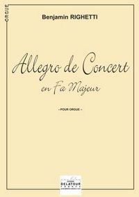 ALLEGRO DE CONCERT EN FA MAJEUR POUR ORGUE