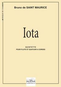 IOTA POUR FLUTE ET QUATUOR A CORDES