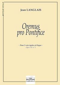 OREMUS PRO PONTIFICE (EDITION ECONOMIQUE)