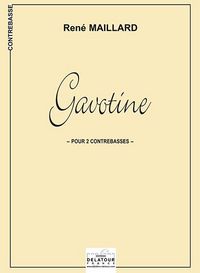 GAVOTINE POUR 2 CONTREBASSES