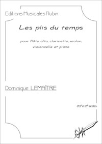 Les plis du temps, partition pour ensemble (conducteur)