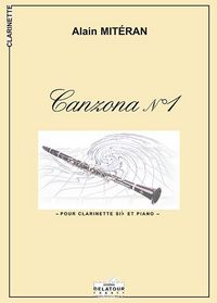 CANZONA N01 POUR CLARINETTE ET PIANO