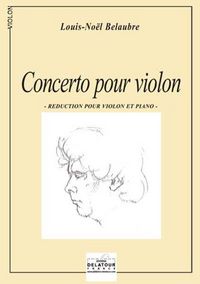 CONCERTO POUR VIOLON ET ORCHESTRE (REDUCTION PIANO)