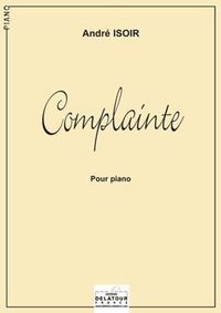 COMPLAINTE POUR PIANO