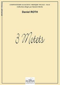 3 MOTETS POUR CHOEUR (EDITION ECONOMIQUE)