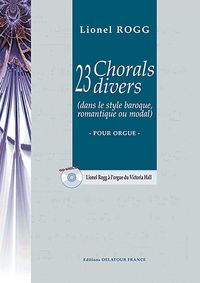 23 CHORALS DIVERS POUR ORGUE