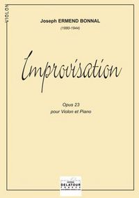 IMPROVISATION POUR VIOLON ET PIANO