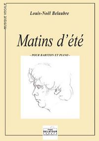 MATINS D'ETE POUR BARYTON ET PIANO