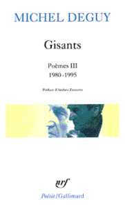 GISANTS. POEMES III 1980-1995 - (POEMES III, 1980-1995)