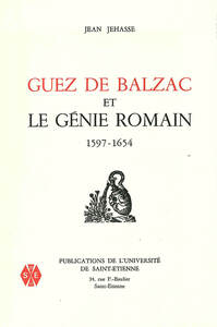Guez de Balzac et le genie romain