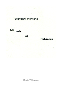La voix et l'absence