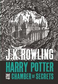 Harry potter and the chamber of secrets (woodcut cover artwork)