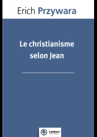 Le christianisme selon Jean