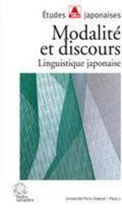 MODALITE ET DISCOURS - LINGUISTIQUE JAPONAISE