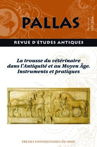 Trousse du veterinaire dans l'antiquité et au moyen âge