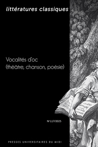 Vocalités d’oc (théâtre, chanson, poésie)