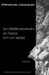 Le théâtre provincial en France