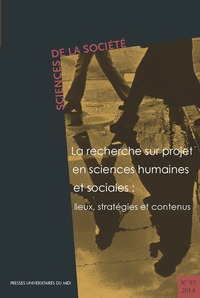 Recherche sur projet en sciences humaines et sociales