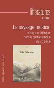 Le paysage musical : musique et littérature dans la première moitié du xixe siècle