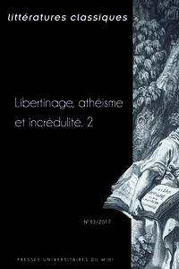Libertinage, athéisme et incrédulité, 2