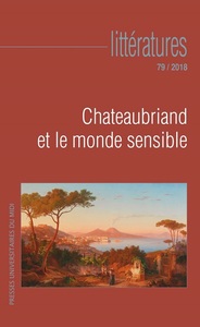 châteaubriand et le monde sensible