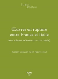 Oeuvres en rupture entre France et Italie