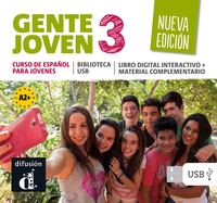 GENTE JOVEN 3 VERS INT CLE USB