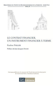 Le contrat financier, un instrument financier à terme