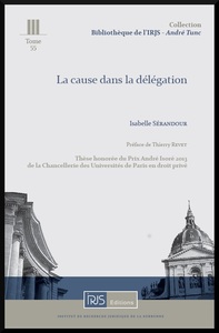 La cause dans la délégation