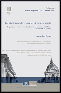 Les sûretés mobilières sur les biens incorporels (Comparaison France-Québec)