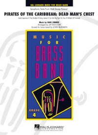 PIRATES OF THE CARIBBEAN: DEAD MAN'S CHEST ENSEMBLE DE CUIVRES -PARTITION+PARTIES SEPAREES