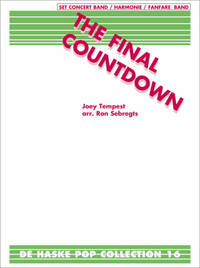 THE FINAL COUNTDOWN CONCERT BAND/HARMONIE/FANFARE -PARTITION+PARTIES SEPAREES