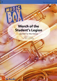 MARCH OF THE STUDENT'S LEGION MUSIQUE D'ENSEMBLE -PARTITION+PARTIES SEPAREES