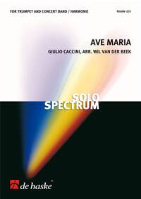AVE MARIA TROMPETTE -PARTITION+PARTIES SEPAREES