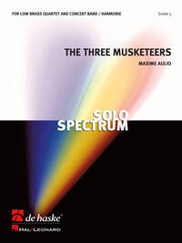THE THREE MUSKETEERS, OP. 8 MUSIQUE D'ENSEMBLE -PARTITION+PARTIES SEPAREES