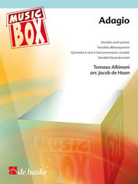 ADAGIO MUSIQUE D'ENSEMBLE -PARTITION+PARTIES SEPAREES