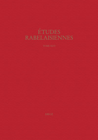 ETUDES RABELAISIENNES