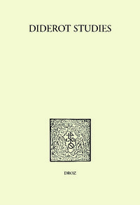 Diderot studies, tome 41