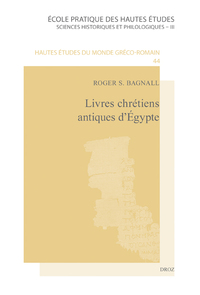 LIVRES CHRETIENS ANTIQUES D'EGYPTE