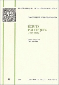 ECRITS POLITIQUES, (1814-1816)