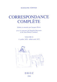 CORRESPONDANCE COMPLETE