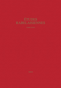 ETUDES RABELAISIENNES