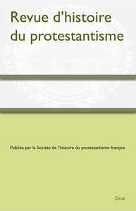 Revue d'histoire du protestantisme 2022-4